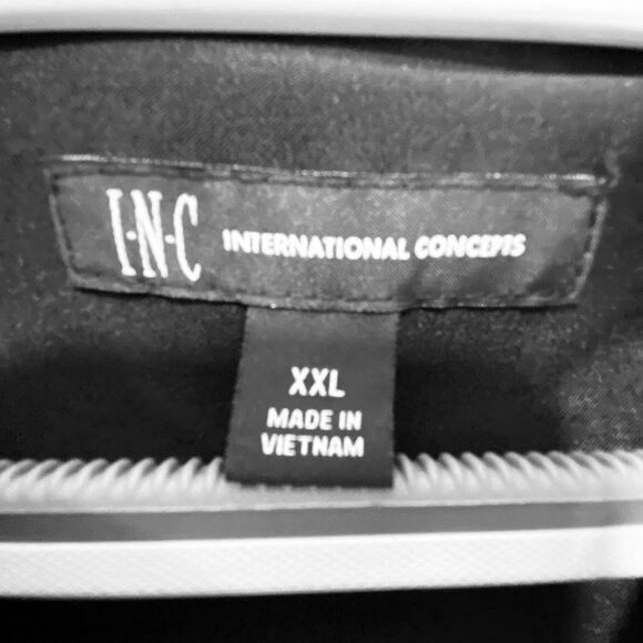 I.N.C Men's Black Long sleeve Button Down - Picture 8 of 14